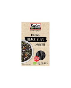 Explore Cuisine Teigwaren Bio Spaghetti aus Schwarzen Bohnen 200 g