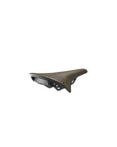 BROOKS Fahrradsattel Cambium C17, Mud Green