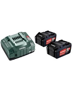 Metabo Akku und Ladegerät Basis-Set 2 x 5.2 Ah