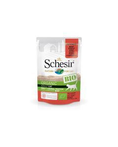 Schesir Nassfutter Bio Rind, 85 g
