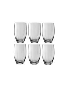 Leonardo Longdrinkglas Poesia 460 ml, 6 Stück, Grau
