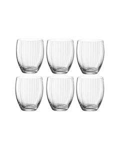 Leonardo Whiskyglas Poesia 380 ml, 6 Stück, Transparent 