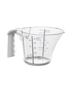Rotho Messbecher Loft 6 dl, Transparent/Weiss