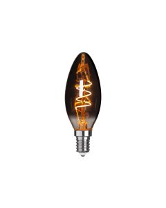 Star Trading Lampe LED Grace Smoke, 3 W, E14, Warmweiss