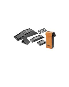 froli Auffahrkeil Set 9-teilig Schwarz
