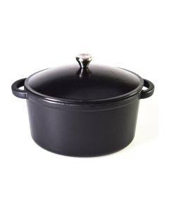Nouvel Bräter Rund, 26 cm, Schwarz