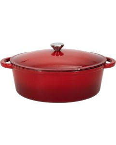 Nouvel Bräter Oval, 32 cm, Rot