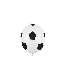Partydeco Luftballon Fussball Ø 30 cm, 6 Stück