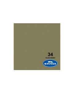 Savage Hintergrund Papier 2.72 x 11m Olive Green