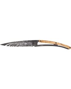 deejo Taschenmesser Olivenholz, Samurai