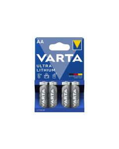Varta Batterie Ultra Lithium AA 4 Stück