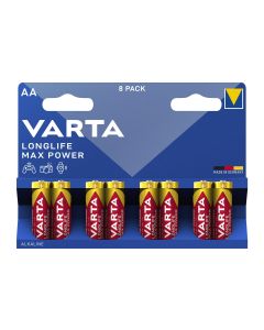 Varta Batterie Longlife Max Power AA 8 Stück