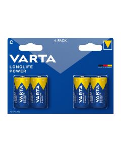 Varta Batterie Longlife Power C 4 Stück