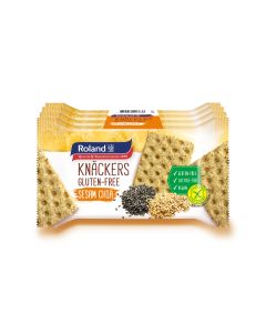 Roland Snacks Knäckers Chia-Sesam 4 x 35 g