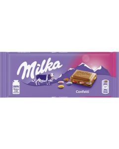 Milka Tafelschokolade Confetti 100 g