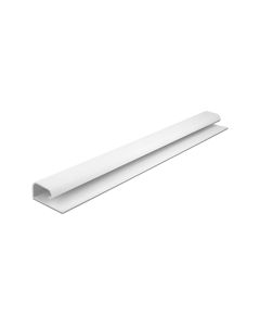 Delock Kabelkanal für Untertischmontage 0.4 m x 57 mm Weiss 2 Stück