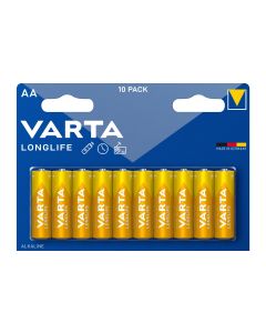 Varta Batterie Longlife AA 10 Stück