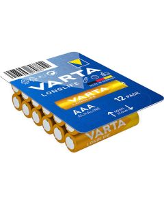 Varta Batterie Longlife AAA 12 Stück