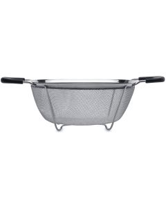 BergHOFF Abtropfsieb Geminis Linie 35 cm Silber