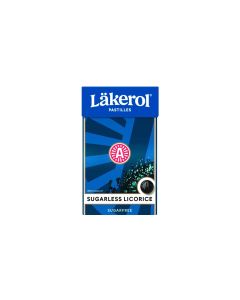 Läkerol Bonbons Sugarless Licorice 27 g