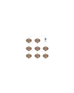Sirius LED-Lichterkette Millie, 8 LEDs, 1.3 m, Braun