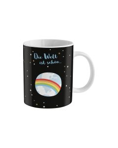 Sheepworld Universaltasse Die Welt ist schön 350 ml , 1 Stück