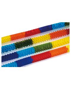 Papstar Girlande Mini Boa 2 m, Mehrfarbig