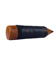 Alpenleder Etui Griffel Ebenholz und Cognac