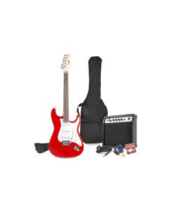 MAX E-Gitarre GigKit Rot