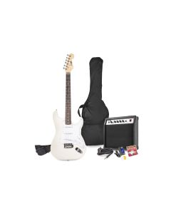 MAX E-Gitarre GigKit Weiss