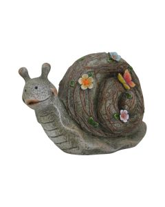 Dameco Dekofigur Schnecke mit Schmetterling