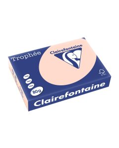 Clairefontaine Kopierpapier Trophée A4, 80 g/m², Lachs, 500 Blatt