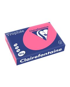 Clairefontaine Kopierpapier Trophée A4, 80 g/m², Rosa, 500 Blatt
