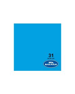 Savage Hintergrund Papier 2.72 x 11m Blue Jay