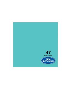 Savage Hintergrund Papier 2.72 x 11m Baby Blue