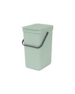 Brabantia Recyclingbehälter Sort & Go 12 l, Hellgrün