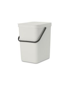 Brabantia Recyclingbehälter Sort & Go 25 l, Hellgrau