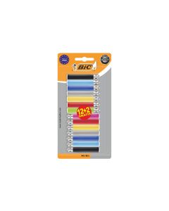 BIC Reibradfeuerzeug J25 Mini, 14er Pack