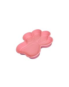 ONE DOG ONE BONE Hundepool Pfotenform, Pink, 96.5 x 99.1 x 15.2 cm