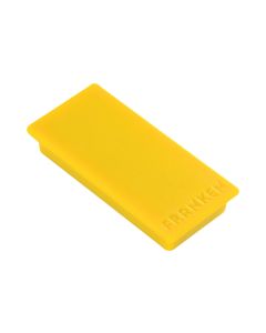 Franken Haftmagnet 23 x 50 mm, 10 Stück, Gelb