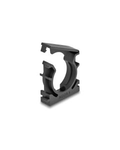 Delock Kabelschlauchhalter 28.5 mm, 4 Stück, Schwarz