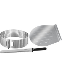 Zenker Tortenbodenschneider Silber