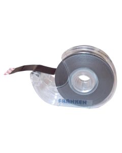 Franken Magnetband Lagerschild 19 mm x 8 m, Schwarz