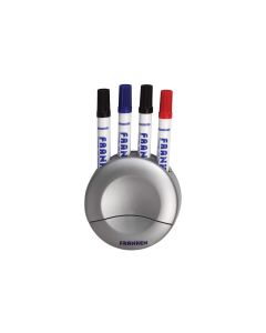 Franken Stiftehalter Ø 11,5 cm, Silber