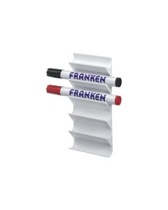 Franken Stiftehalter für 6 Tafelschreiber Weiss