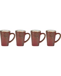 Villa Collection Espressotasse Hela 100 ml , 4 Stück, Braun