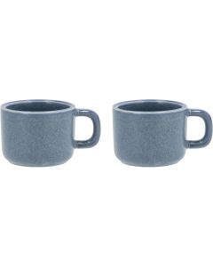 Villa Collection Espressotasse Fjord 100 ml, 2 Stück, Blau