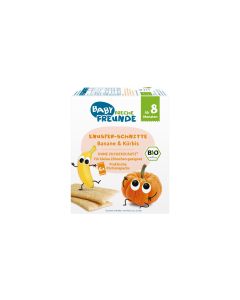 Freche Freunde Knabberspass Knusper-Schnitte Banane & Kürbis 84g