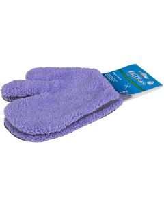 Edi Baur Putzhandschuh Magic Purple 2 Stück, Lila