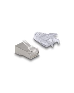 Delock Stecker RJ45, FTP, Cat.6 50 Stück, Transparent